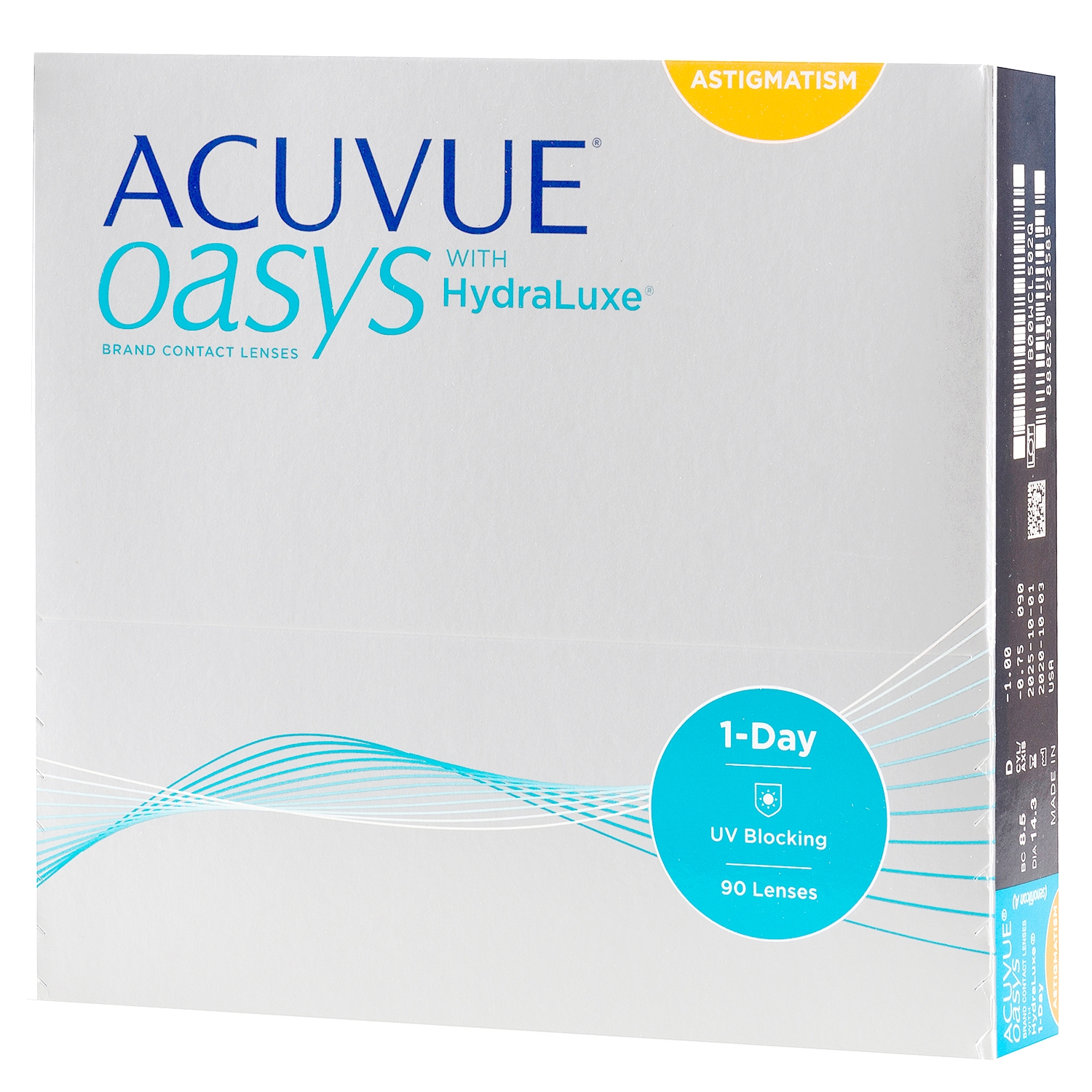 1 Day Acuvue Oasys For Astigmatism 90